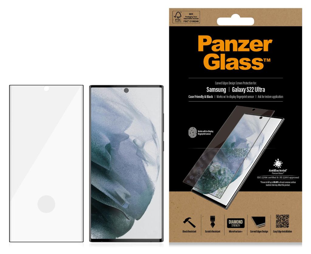 PanzerGlass ® UltraForce1 Samsung Galaxy S22 Ultra 5G | Obrázek produktu 