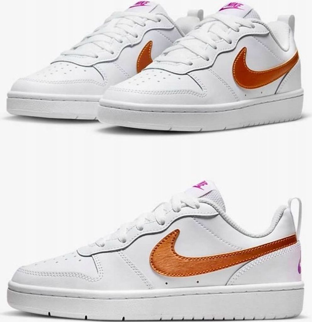 Nike Court Borough Low 2 Se (Gs) Schuhe Dq5979 100, Weiß, Größe 38