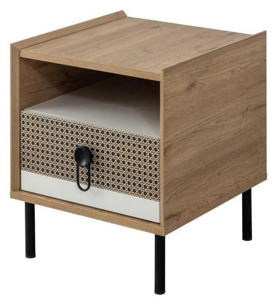 Chevet table de nuit en bois marron Modèle K72 pour chambre d'enfant
