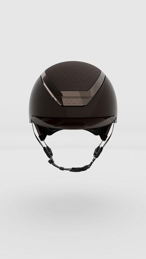 Kask Reithelm DOGMA Pure Shine Espresso brown, Größe:56