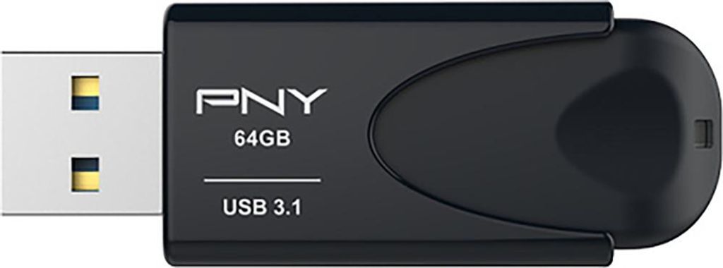 PNY Attaché 4, 64 GB, USB Typ-A, 3.2 Gen 1 (3.1 Gen 1), 80 Produktbild 