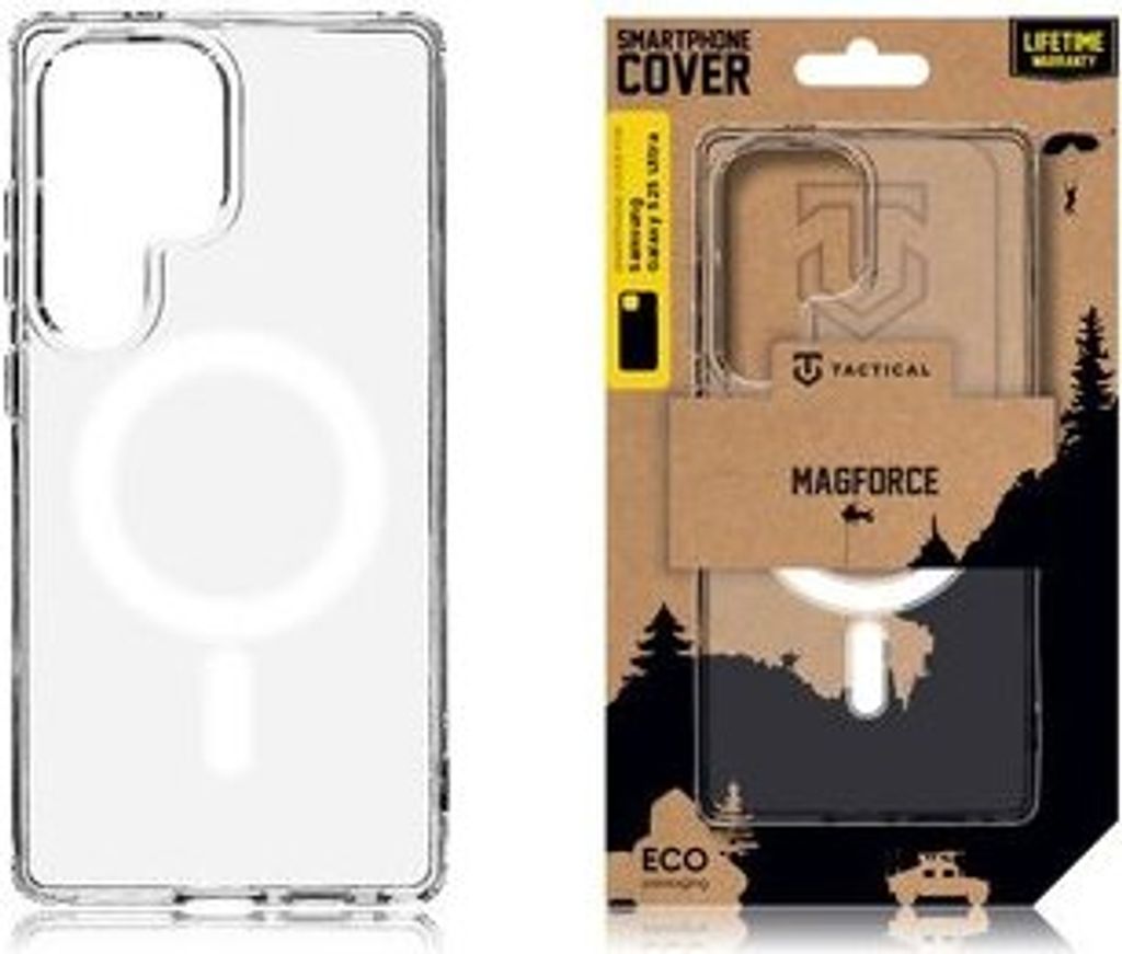 Tactical Back Cover MagForce Cover Galaxy S25 Ultra transparent
