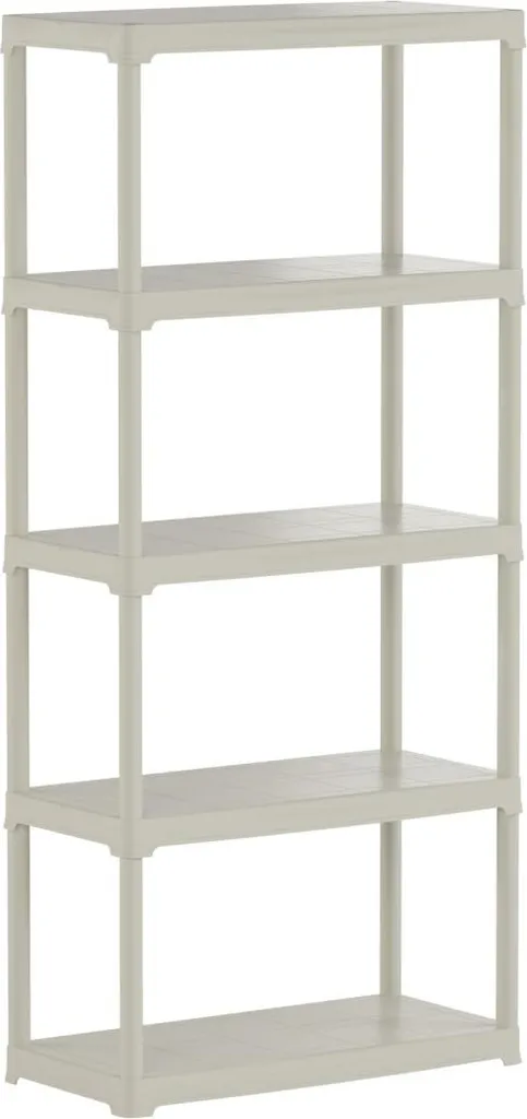 Meuble de rangement pour garage et cave 5 niveaux 176 cm de hauteur