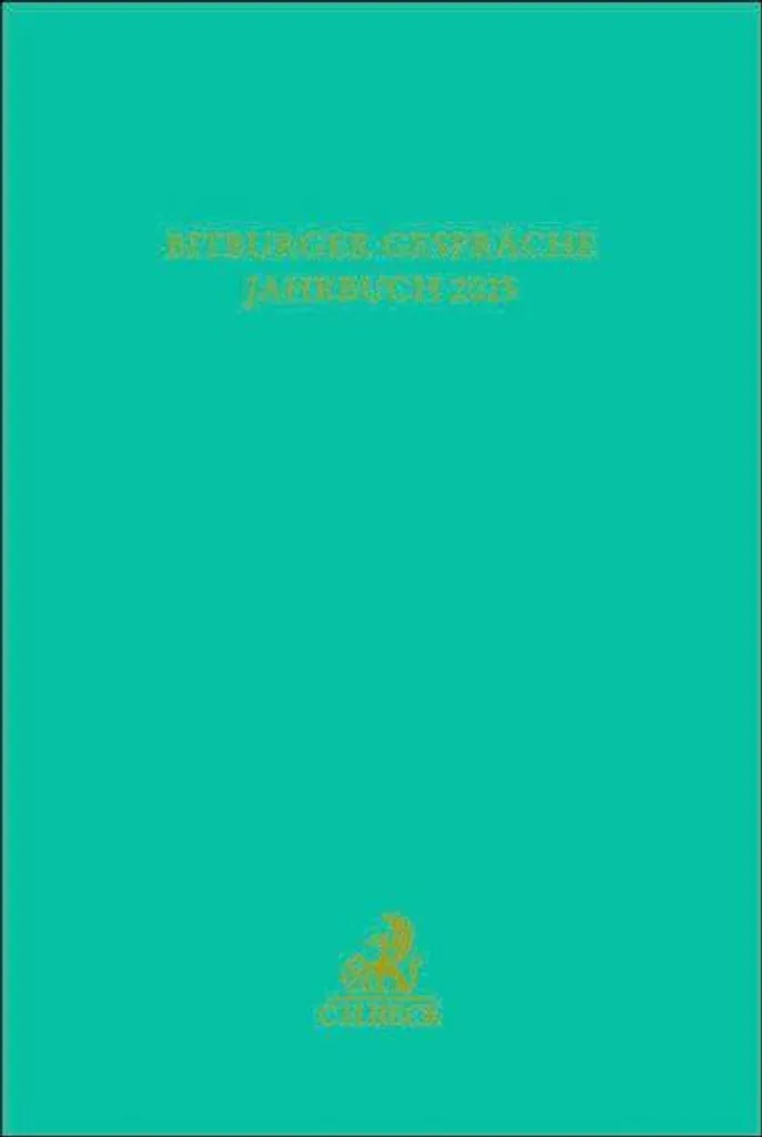 Bitburger Gespräche Jahrbuch 2025 : Édition Reliée C.H. Beck