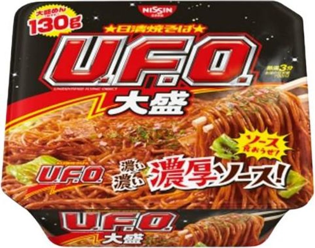 NISSIN U.F.O. Yakisoba Big Bowl 130g - Tagliatelle fritte Immagine del prodotto 