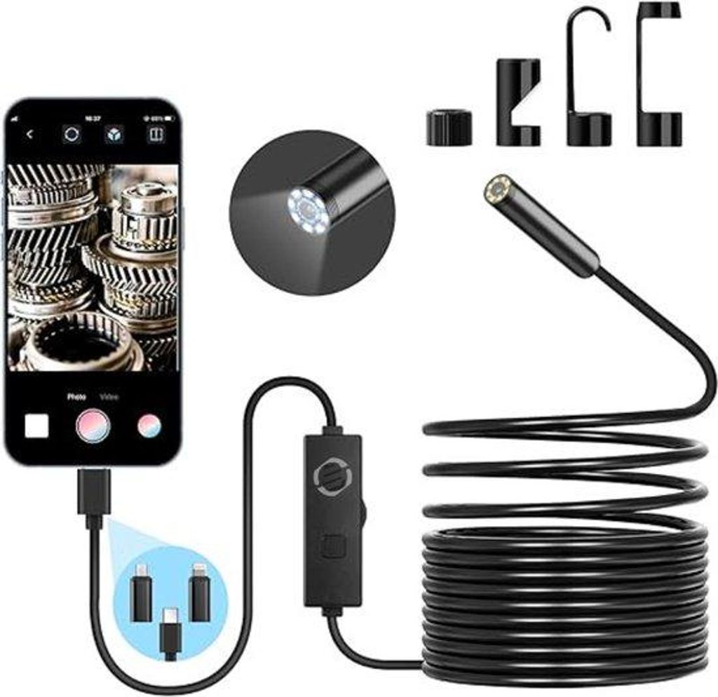iPhone Endoskop - Wasserfest - HD Kamera - Premium Inspektion - Inspektionsgerät