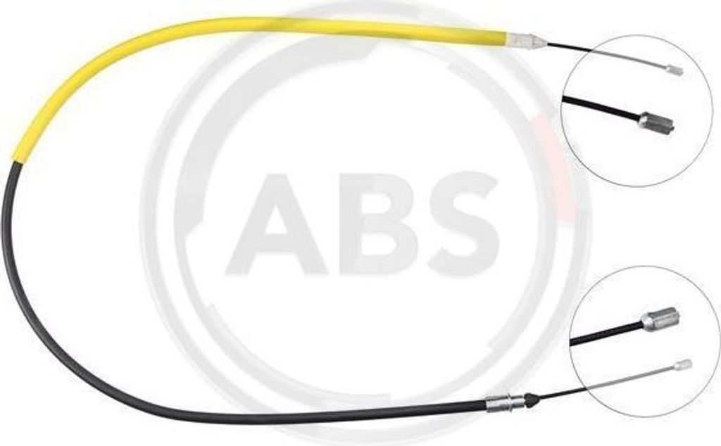 A.B.S. K16947 Seilzug, Handbremse OE 8200228347 kompatibel mit Clio, Thalia