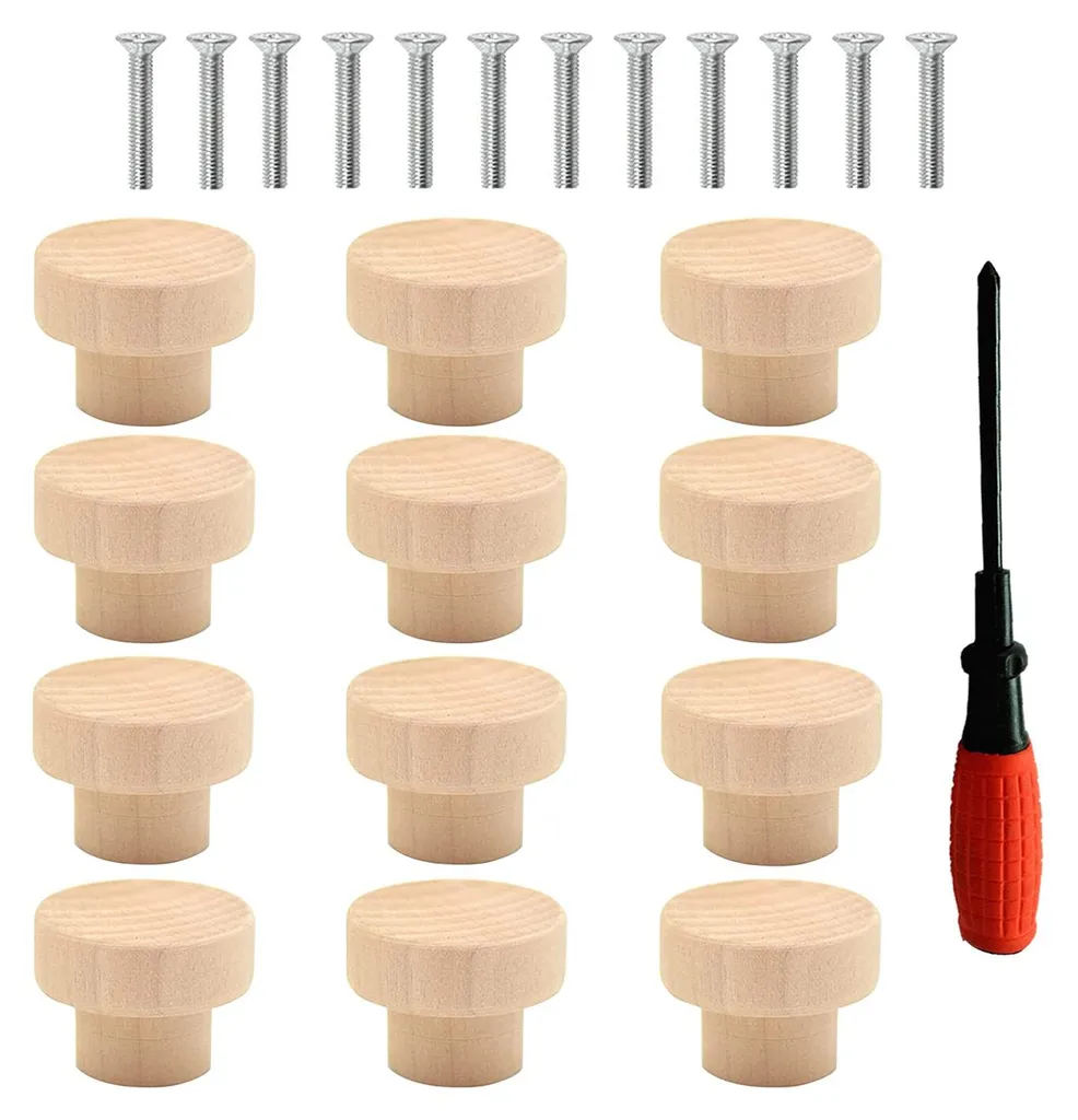 Remplacer vos poignées : 12 boutons de meubles en bois faciles à installer
