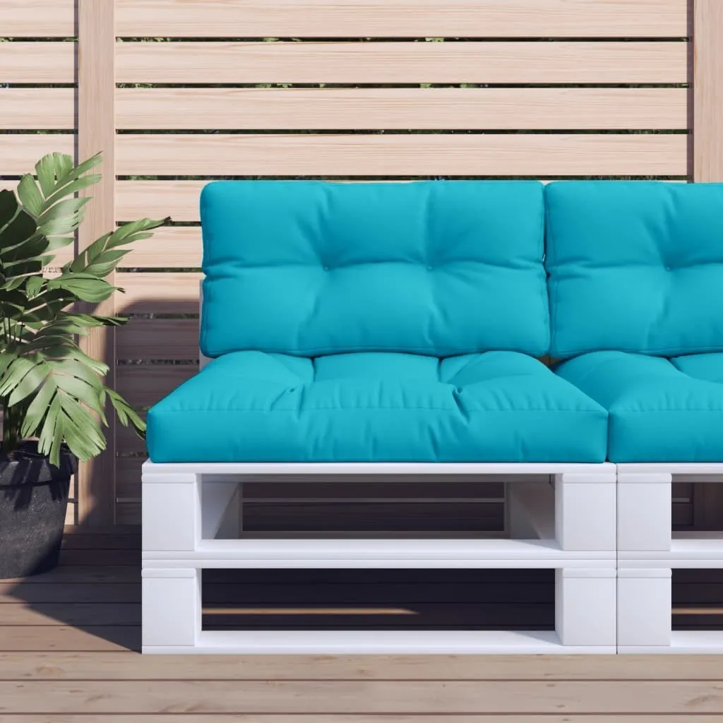Cuscini Pallet Best Möbel 2 pz Turchese - Offerta Mobili Giardino - 1