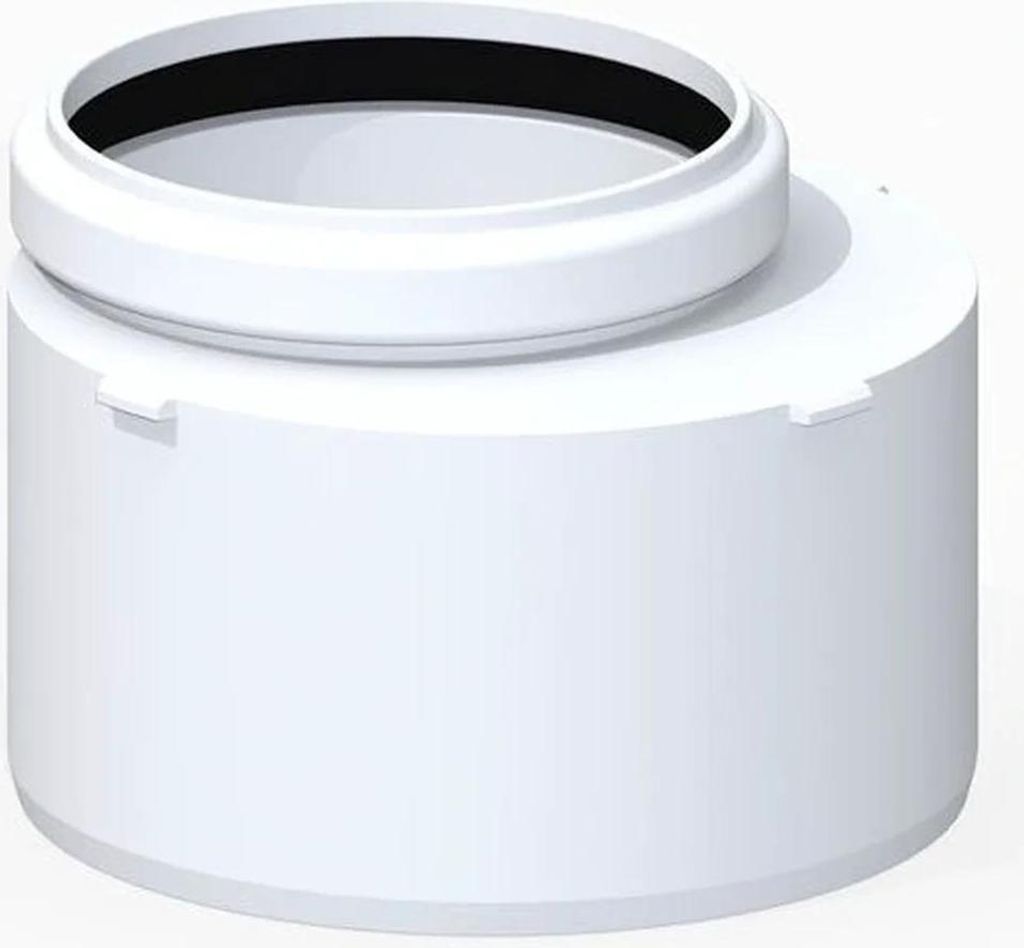 REHAU RAUPIANO PLUS, Übergangsrohr, kurz, DN 110/75, 1 Stk. Produktbild 