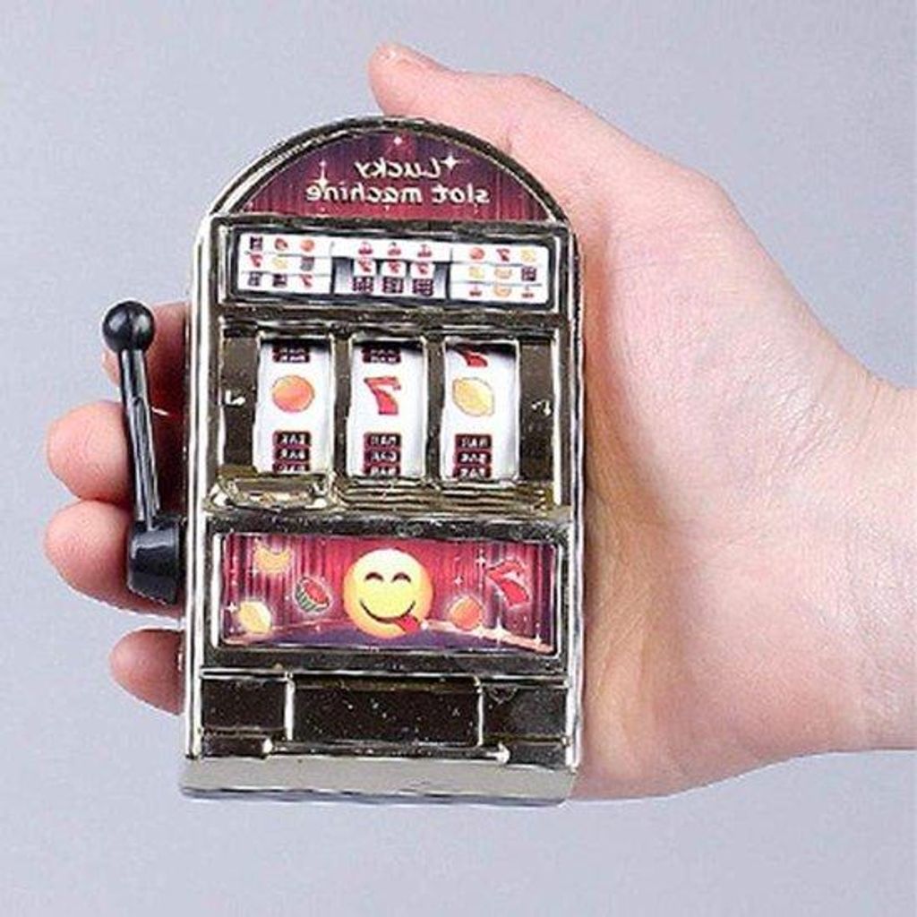 Mini Glücksspielautomat, detailliert, für Geburtstagsgeschenke, edukativ