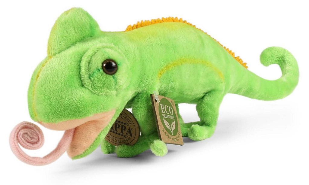 Plüschchamäleon 34 cm umweltfreundlich