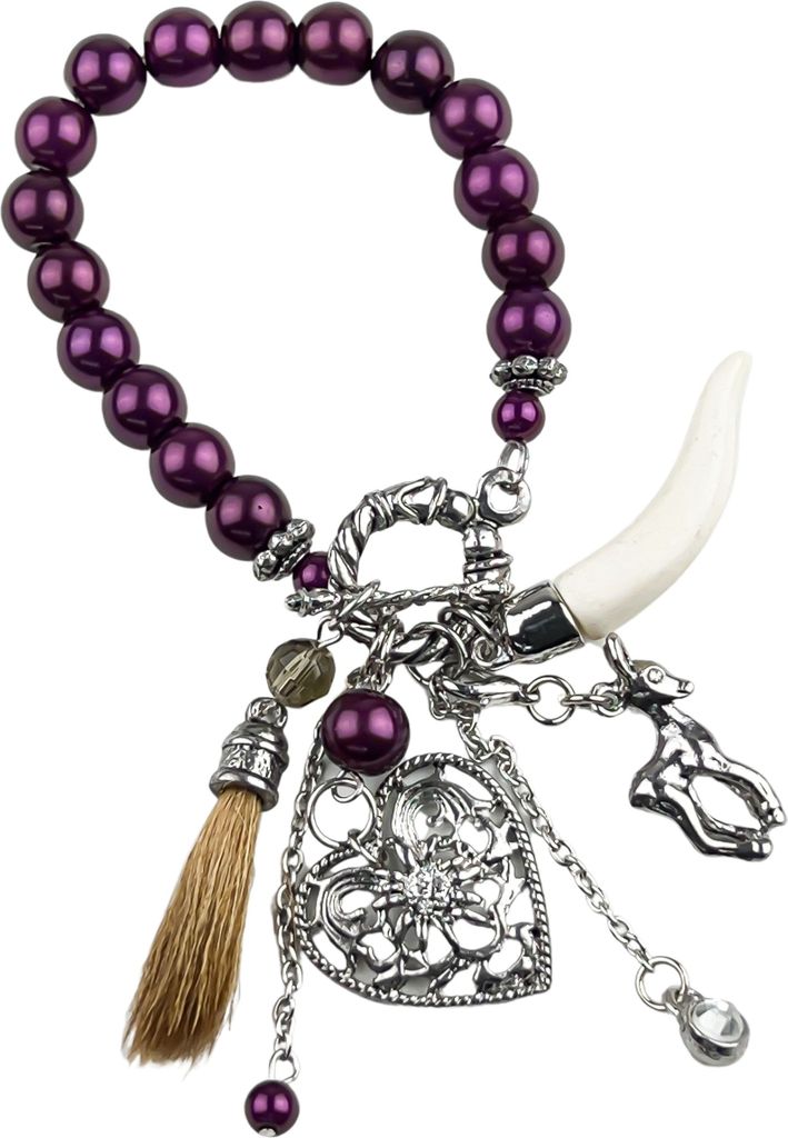 Trachtenarmband Greta mit Trachten Anhängern von collezione alessandro