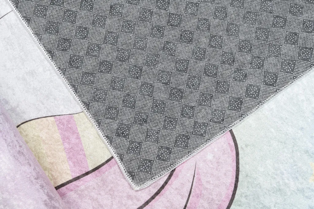 Tapis de Chambre Enfant Moderne Emma Rose Clair - Format Idéal 80x150cm - 6
