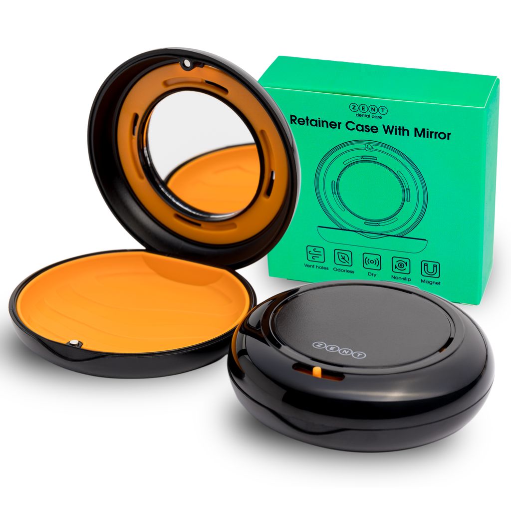 ZENT Case Etui na alignery z wentylacją i lusterkiem, Zdjęcie produktu 