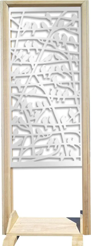Cloison de Bureau BIRDS 70x190cm Paravent Modulable pour Télétravail