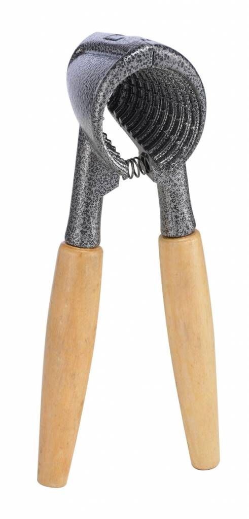 HI 14025 Nussknacker aus Aluminium mit Holzgriffen Produktbild 