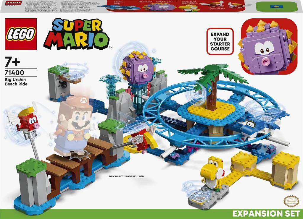 LEGO Super Mario 71400 Set d'Extension Excursion à la Plage de Maxi Igloo