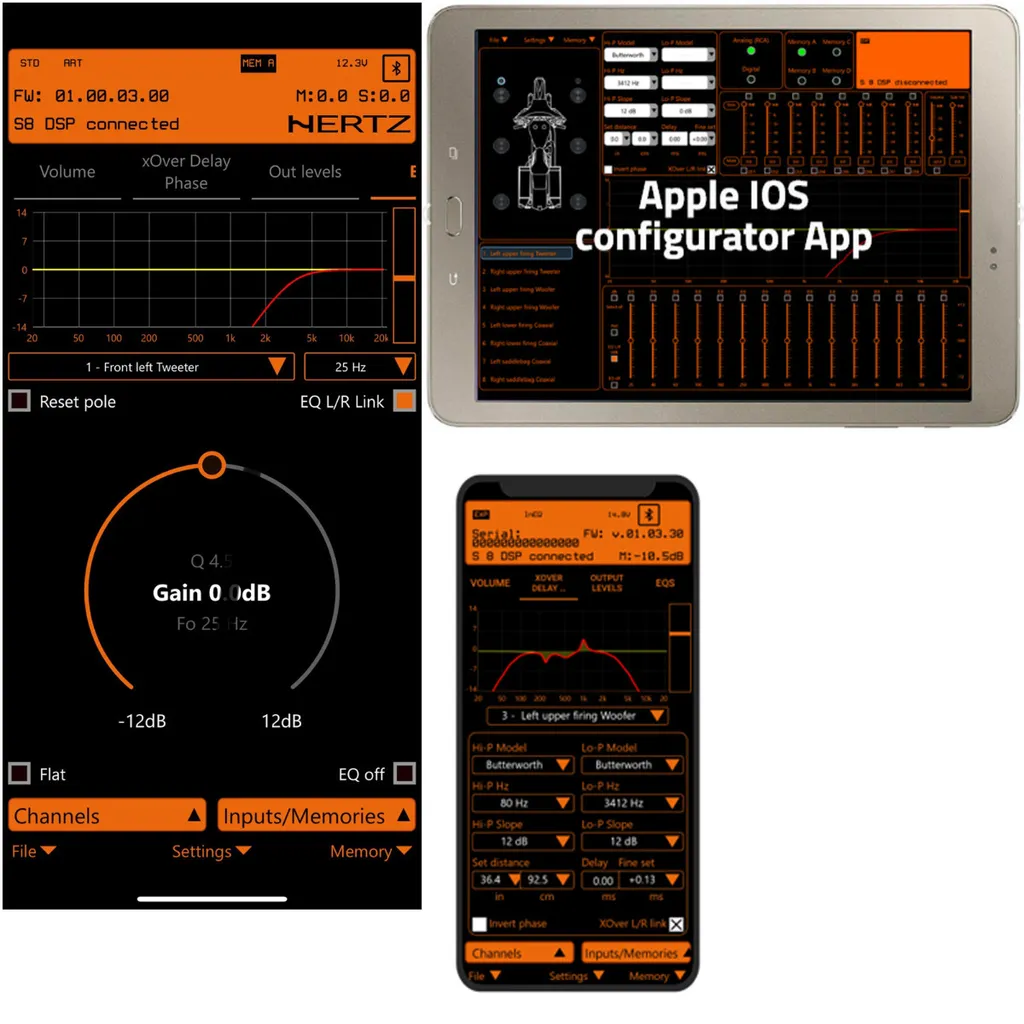 Processeur de Signal Numérique Hertz S8 avec 8 Canaux Haute Résolution - 10