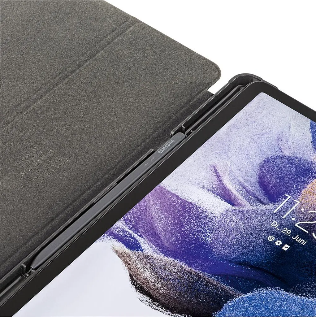 Cover Hama per Galaxy Tab S7 FE 12.4" - Sottile, Nera, Perfetta - 6