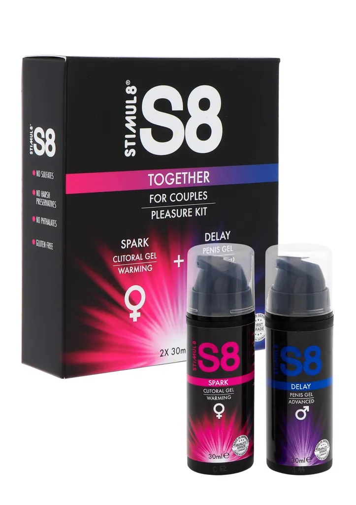 Lubrifiant Stimul8 S8 4-in-1 pour Rapports Confortables - 170g