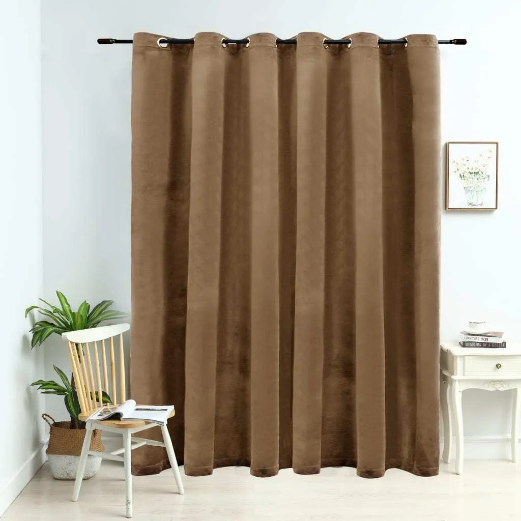 Offerta Tenda Velluto Beige 290x245 | The Living Store Best Price