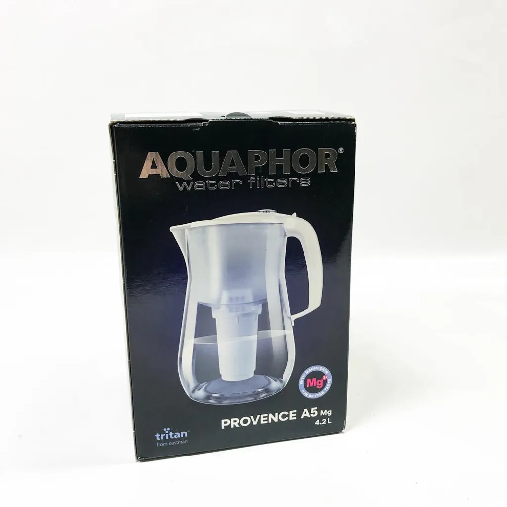 Filtre à Eau Provence Aquaphor Anti-Calcaire et Chlore avec Verre A5 - 4