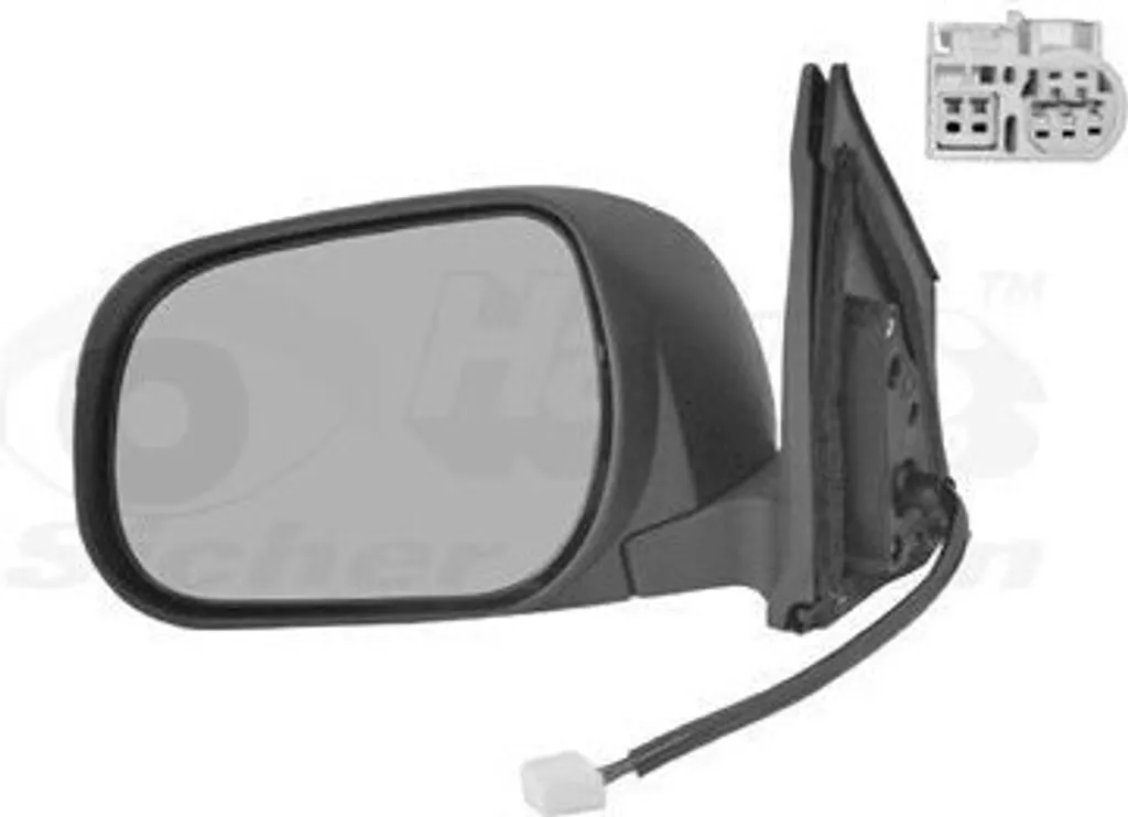 Rétroviseur extérieur gauche VAN WEZEL 7 pôles pour Toyota Rav 4 III