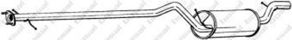 Bosal Mittelschalldämpfer 287-073