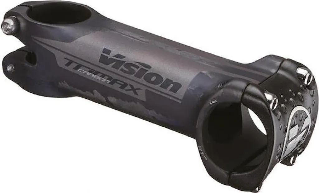 Potence de vélo carbone rigide Vision Trimax 90mm pour cintre 31.8