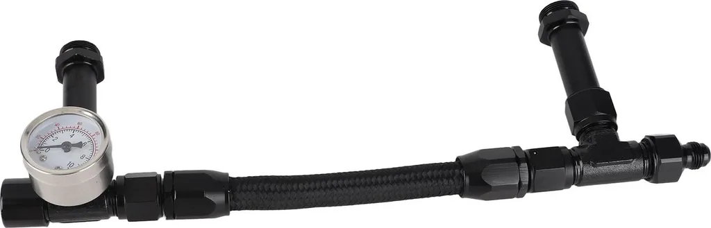 Ligne d'alimentation carburant double entrée pour carburateur type 4150 AN8