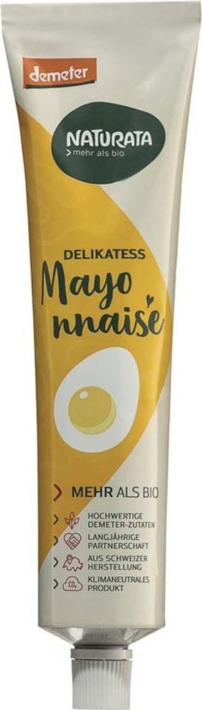 Maionese gourmet - Tubetto da 185 ml | NATURATA Immagine del prodotto 