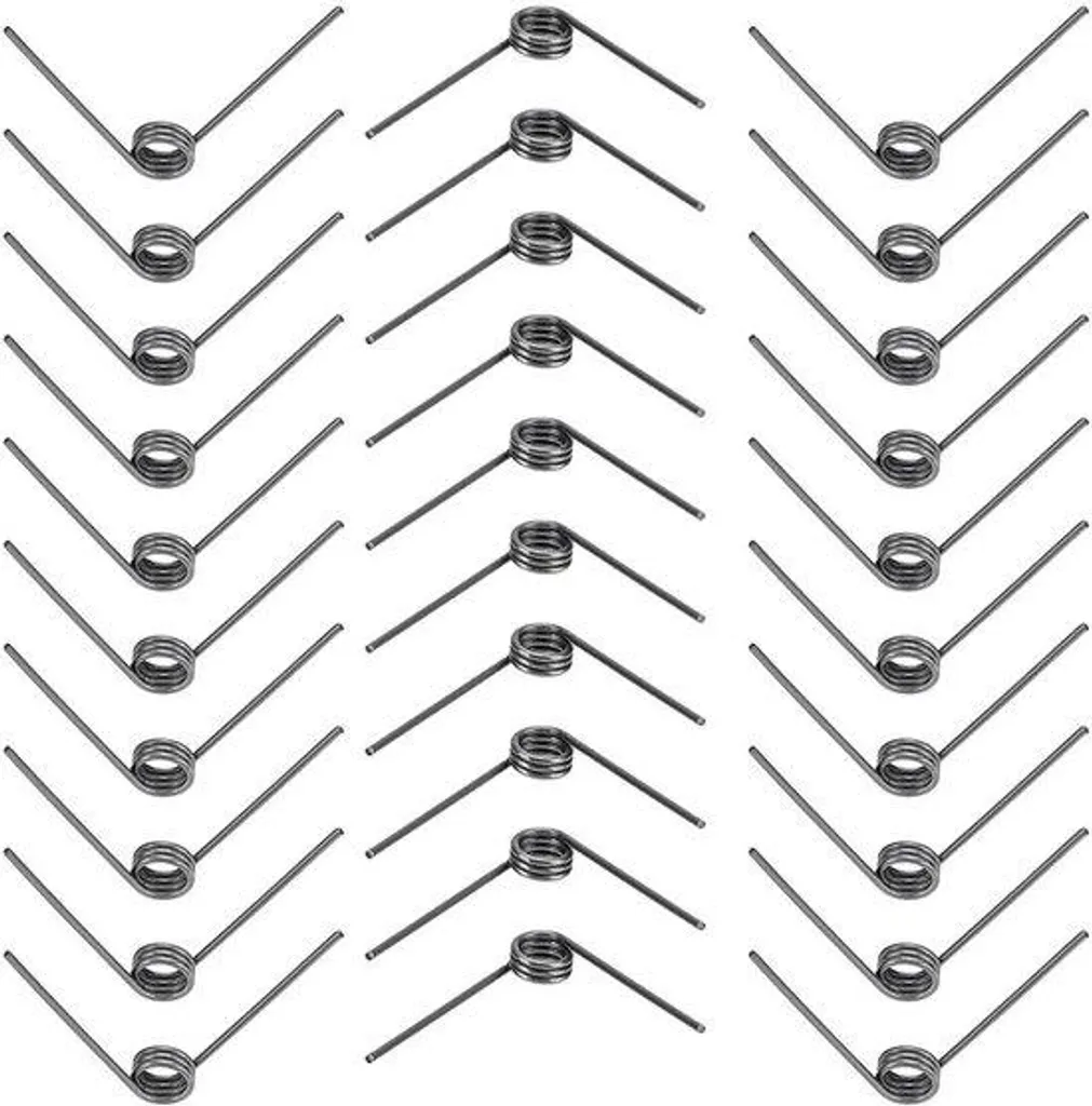 Ressort de rappel inox 1,2mm pour mécanismes et bricolage - 30 unités