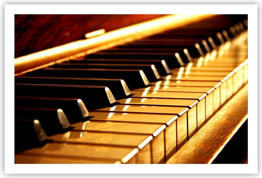 Poster - Poster ohne Rahmen - Klavier Musik Konzert - 91,5x61 cm - Wand Bild - Wanddeko - Wandbilder - Kunstposter - Wandposter - Bilder - Kunstdru...