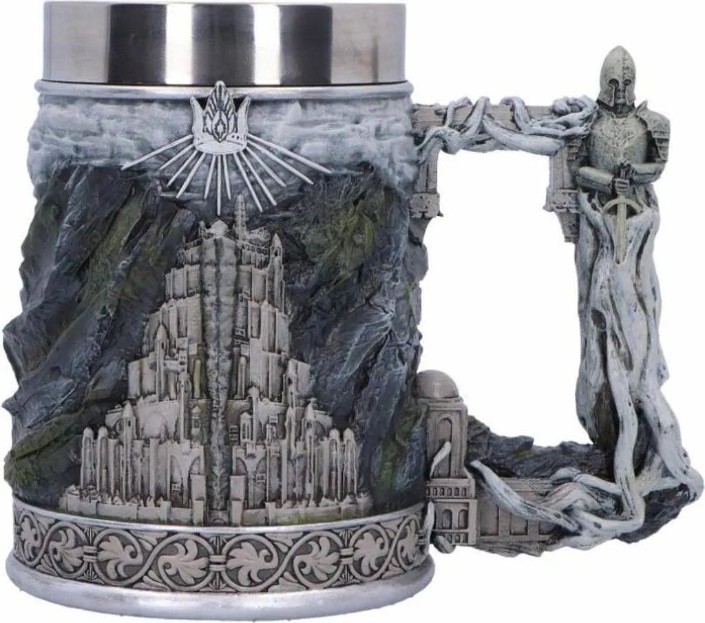 Calice Gondor 15 cm Seigneur des Anneaux : Objet de Collection Anti-Casse