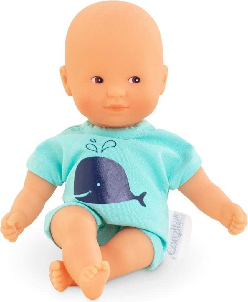 Corolle Mon Poupon Badpopje Blauw, 20 cm