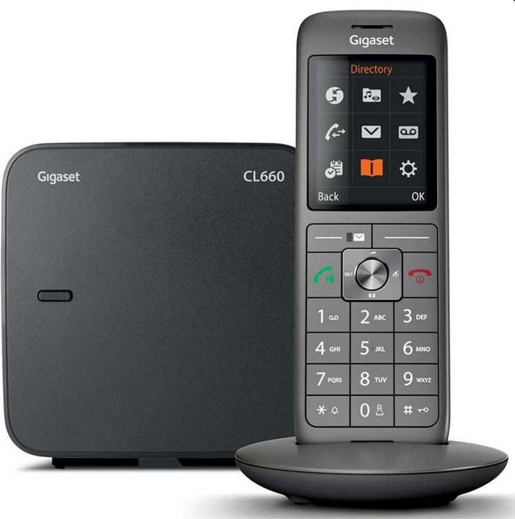 Gigaset CL660 Duo, Analog/DECT telefon, Bezdrátové Obrázek produktu 