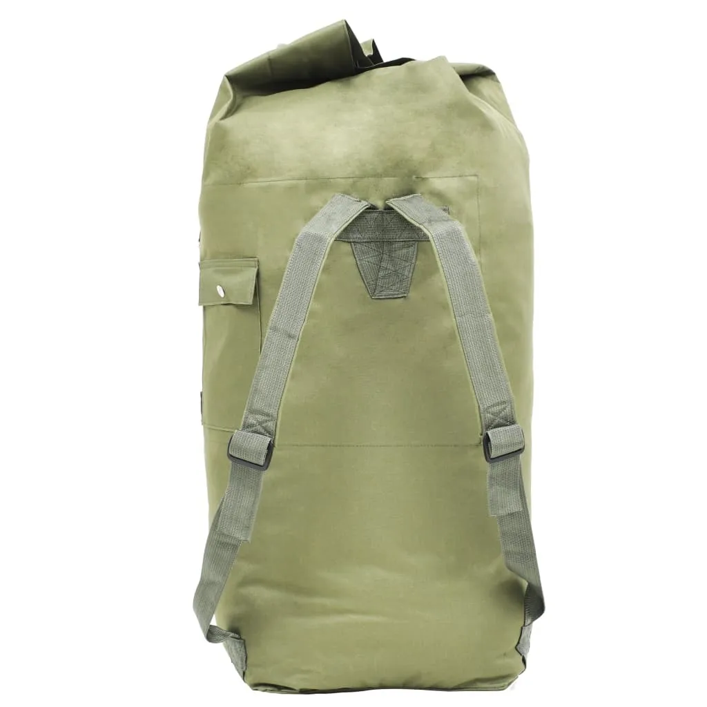 Sac marin 85 L vert olive idéal pour le camping et les sorties scout
