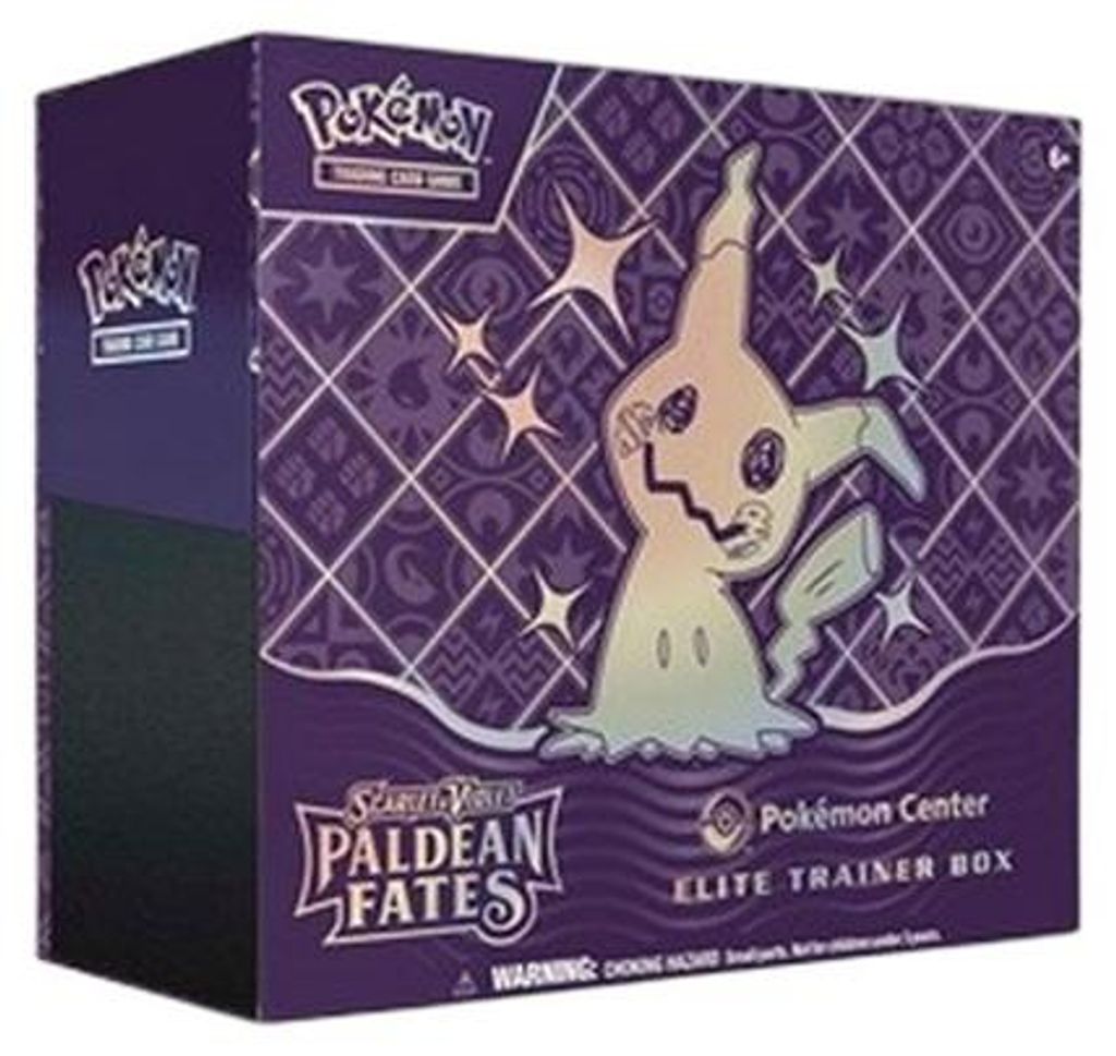 Pokemon Paldean Fates Pokemon Center Elite Trainer Box