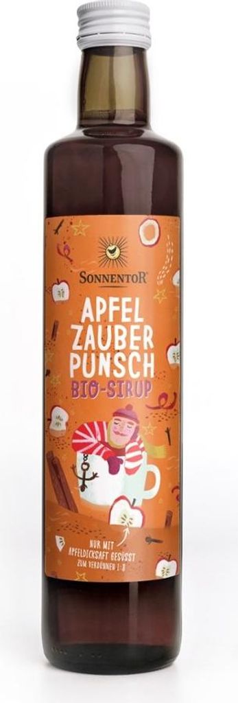 Sonnentor Bio Apfelzauber Punsch Sirup 500 ml Produktbild 