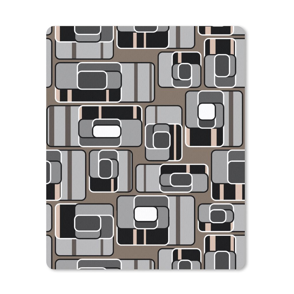 MuchoWow Mauspad Mousepad Muster - Abstrakt - Skyline 19x23 cm - Mousepads - Maus Mat - Pad - Mausunterlage - Mauspads - Spielen