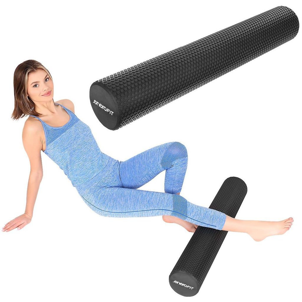 Rullo per yoga e fitness in EVA 15x90 cm con linguette, Immagine del prodotto 
