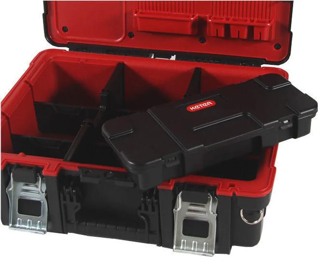 Mallette Technik Keter 17198036 rigide et antichoc 48x17x37 cm