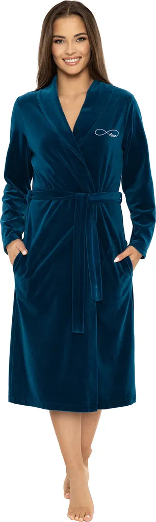 Dormez sans Gêne : Chemise de Nuit Vivisence 5022 Turquoise Foncé L