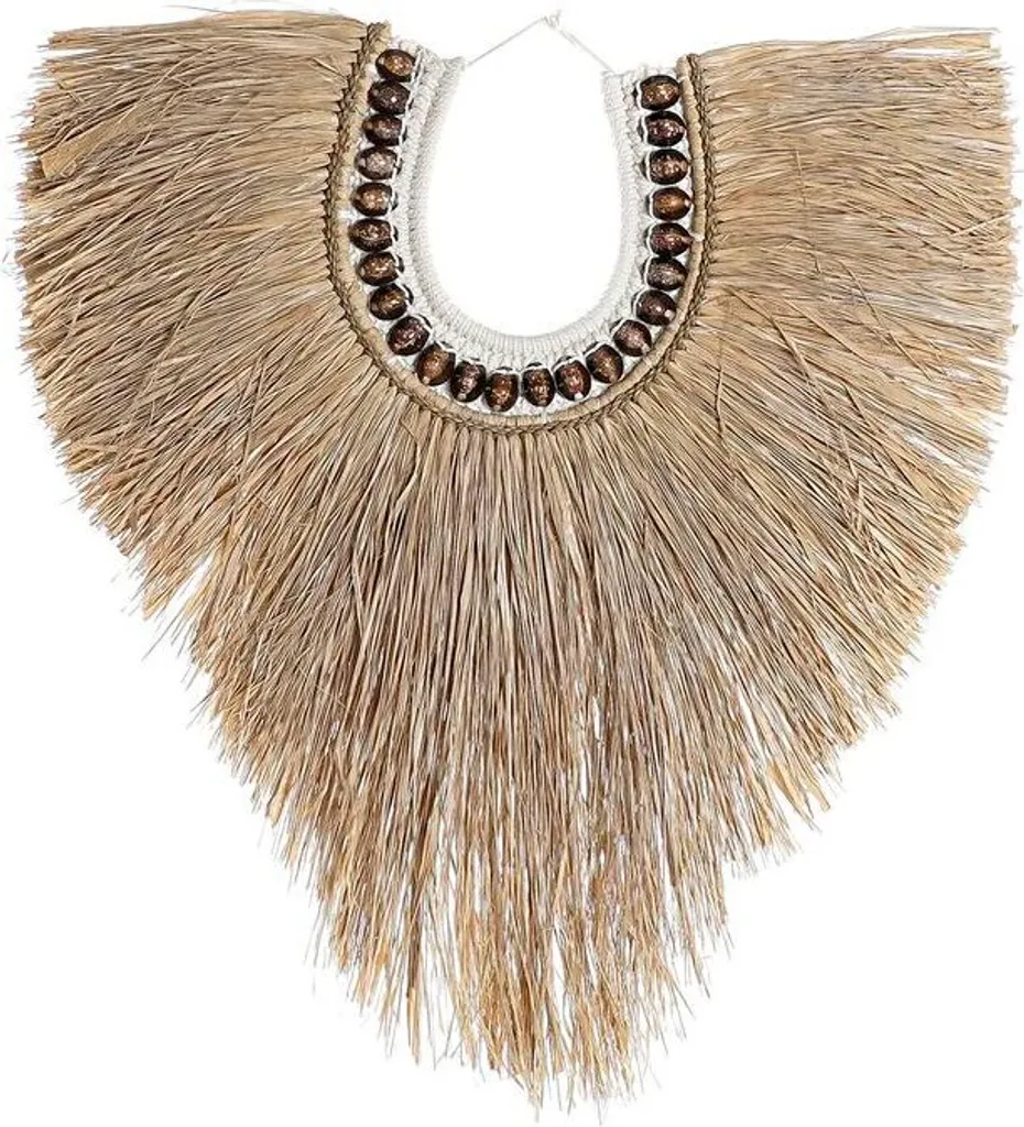 Déco Murale Jute Naturelle Ethnique DKD Home Decor Finition Tressée