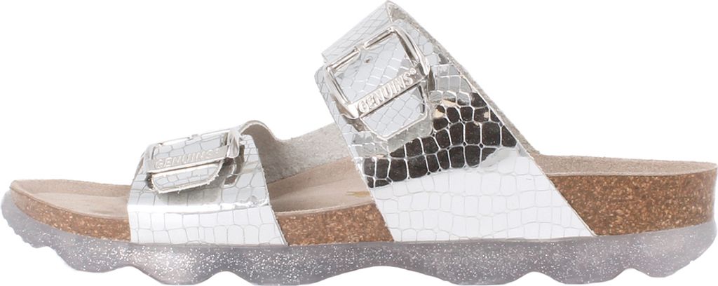 Genuins Padua Coco Silber Synthetik Größe: 41 Schmal