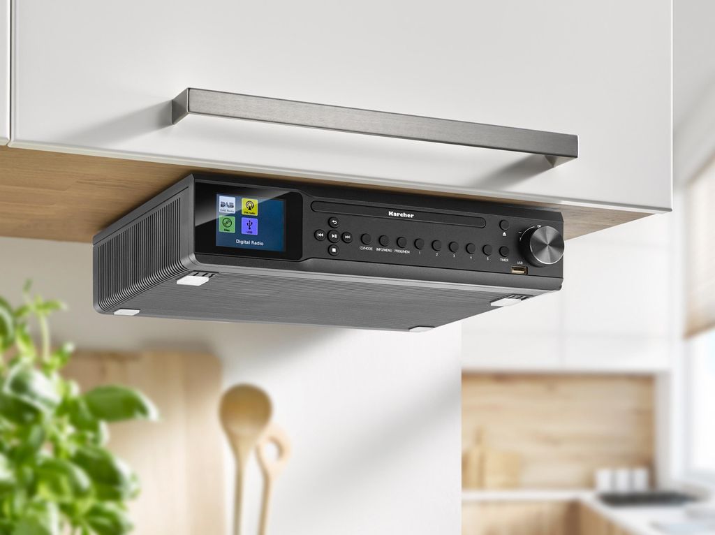Karcher RA 2060D-B - Radio de cuisine sous plan avec Image du produit 
