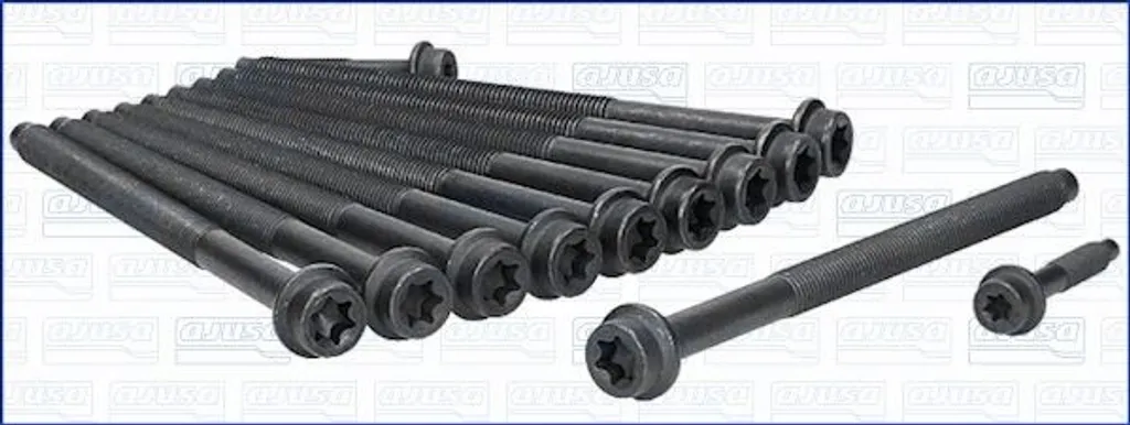 Kit de 10 vis de culasse AJUSA pour FORD KA et Fiesta IV V M10x150