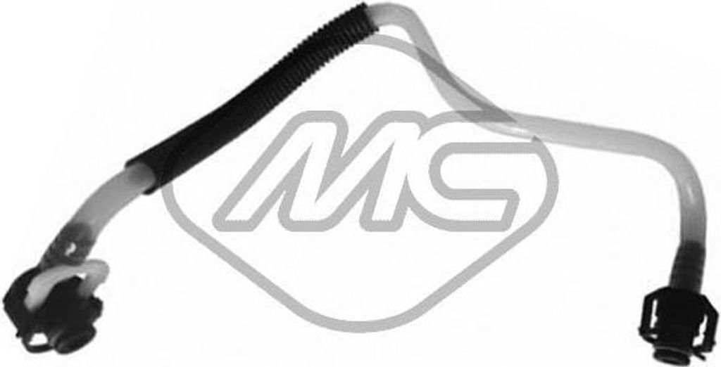 Metalcaucho 92104 Kraftstoffleitung OE A6110703432 kompatibel mit S-Klasse, E-Klasse, CLK, C-Klasse