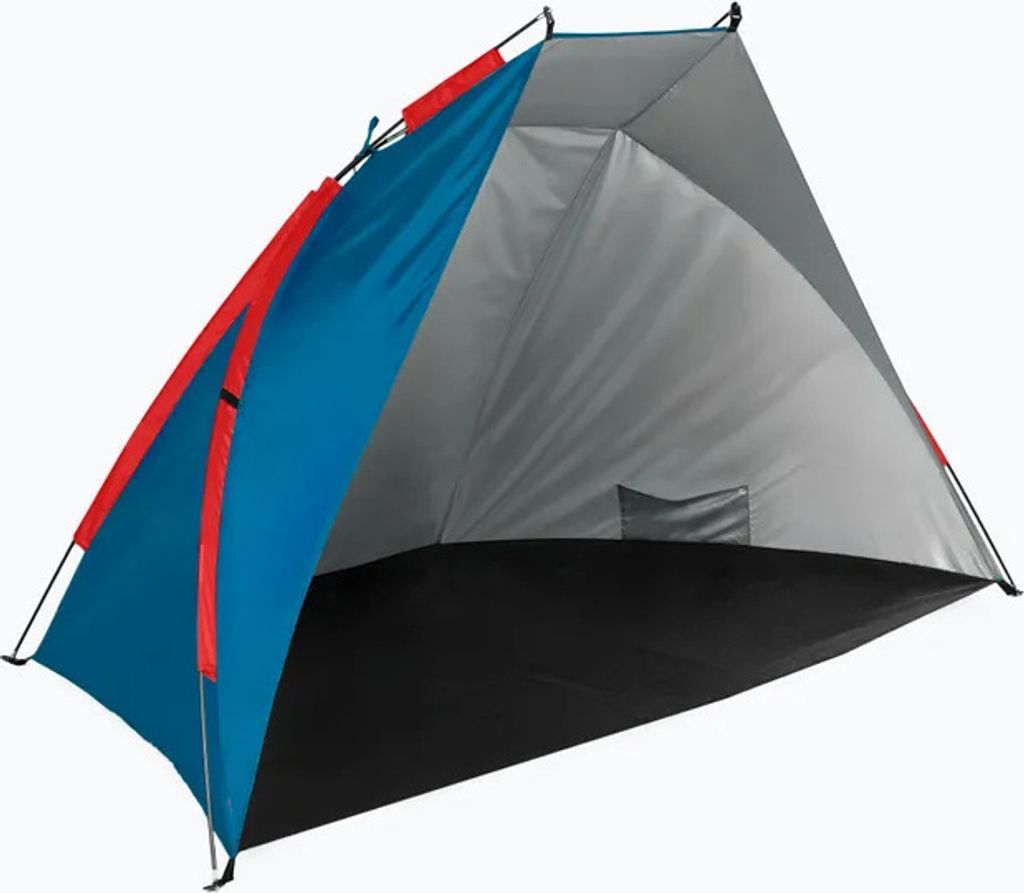 AQUASTIC Strandzelt Concielo, leicht, kompakt, schützend, UPF 50, 120x210x120 cm, Polyester & Glasfaser, ideal für Strand, blau